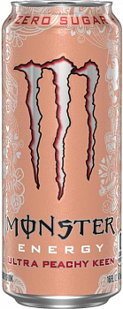 Купить Напиток MONSTER ENERGY ULTRA PEACHY KEEN 0.5л Напиток MONSTER ENERGY ULTRA PEACHY KEEN 0.5л