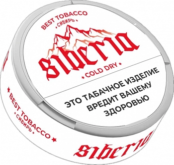 Купить Жевательный табак Siberia Cold Dry Жевательный табак Siberia Cold Dry