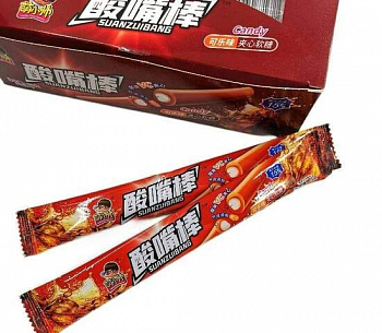 Мармелад жевательный "Бэнг" с кислой начинкой внутри "Кола" 15гр 1шт/40уп